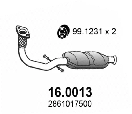 Catalyseur ASSO 16.0013
