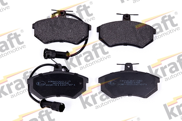 Kit de plaquettes de frein, frein à disque KRAFT AUTOMOTIVE 6000330