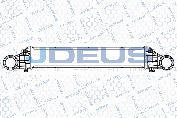 Refroidisseur d'air de suralimentation JDEUS M-817048A