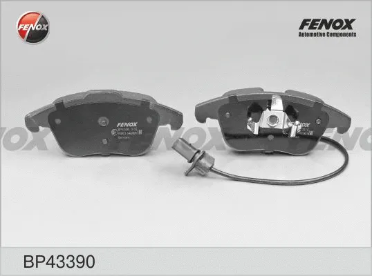 Kit de plaquettes de frein, frein à disque FENOX BP43390