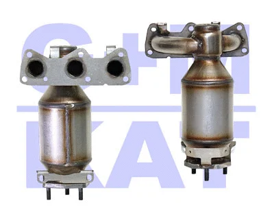 Catalyseur en coude G+M KAT 80 0359