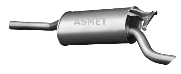 Silencieux arrière ASMET 01.009