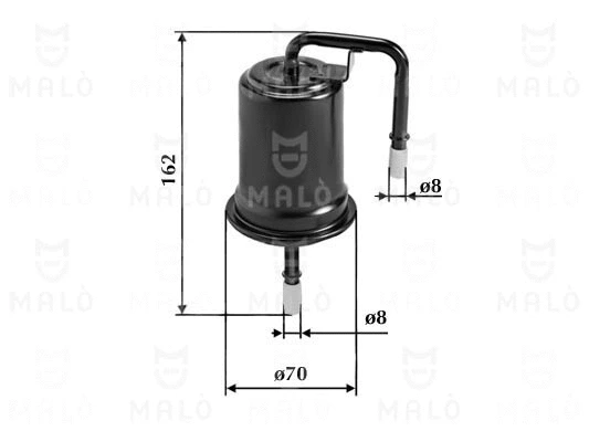 Filtre à carburant AKRON-MALÒ 1520191