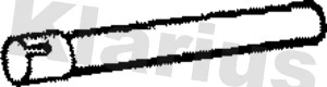 Tuyau d'échappement KLARIUS 110270