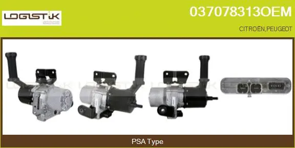 Pompe hydraulique, direction LGK 037078313OEM