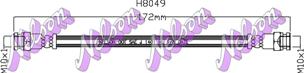 Flexible de frein KAWE H8049