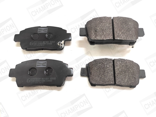 Kit de plaquettes de frein, frein à disque CHAMPION 573737CH