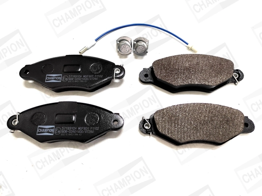 Kit de plaquettes de frein, frein à disque CHAMPION 571931CH