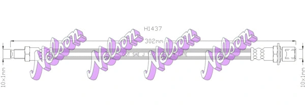 Flexible de frein KAWE H1437
