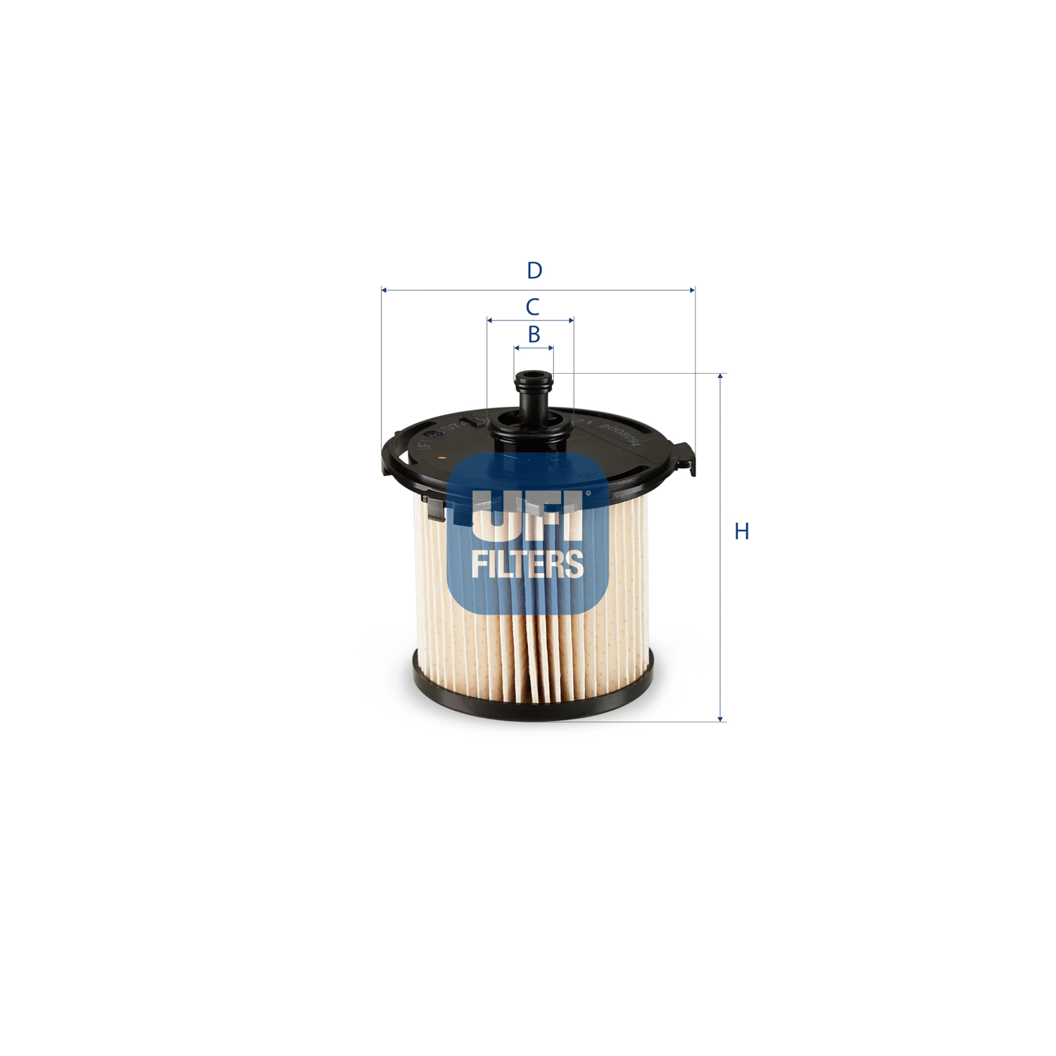Filtre à carburant UFI 26.074.00