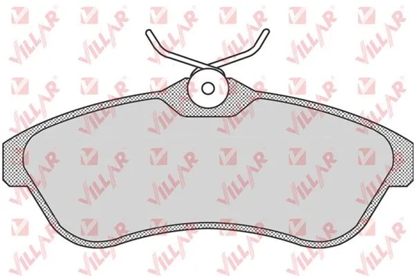 Kit de plaquettes de frein, frein à disque VILLAR 626.0806