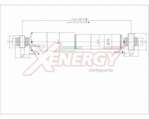 Amortisseur AP XENERGY X058348