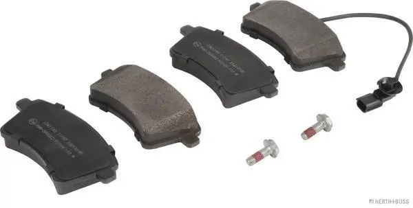 Kit de plaquettes de frein, frein à disque HERTH+BUSS JAKOPARTS J3601103