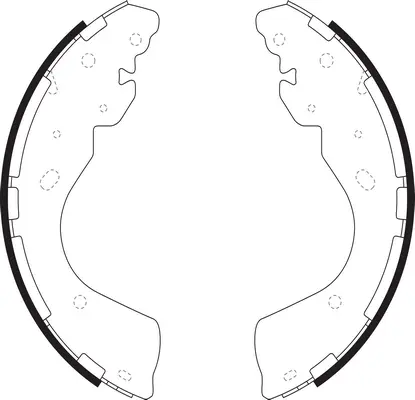Jeu de mâchoires de frein SB BS22637