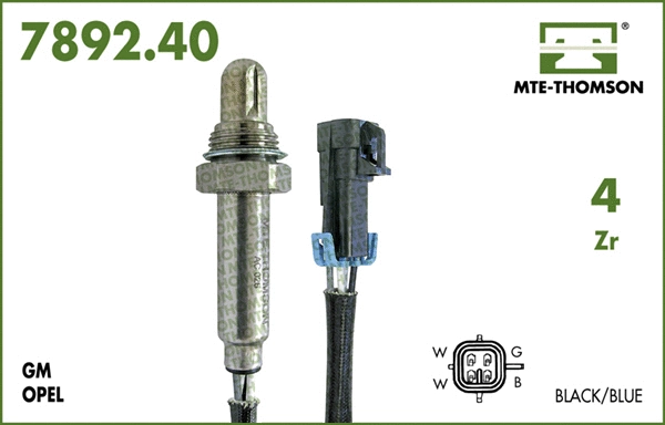 Sonde lambda MTE-THOMSON 7892.40.075