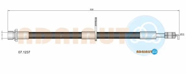 Flexible de frein ADRIAUTO 07.1237