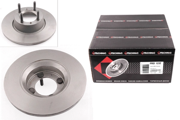 Disque de frein PROTECHNIC PRD1232
