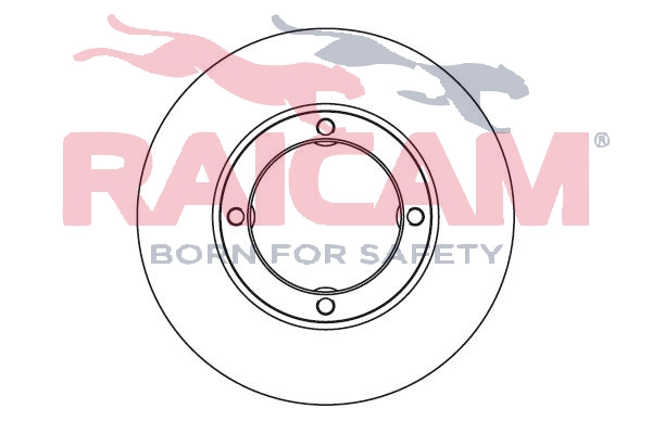 Disque de frein RAICAM RD00994