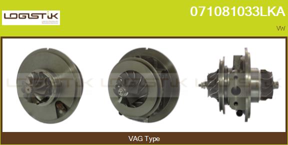 Groupe carter, turbocompresseur LGK 071081033LKA