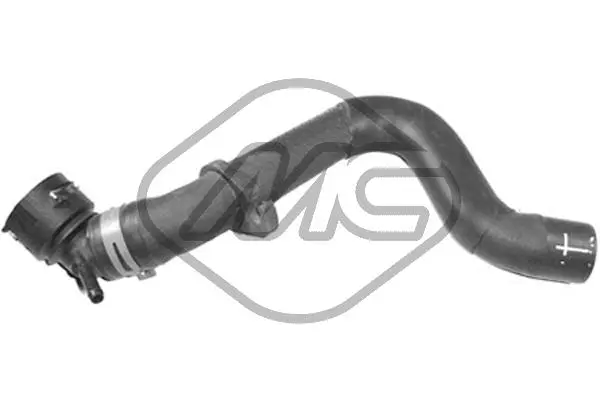 Durite de radiateur Metalcaucho 09329