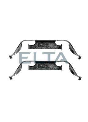 Kit d'accessoires, plaquette de frein à disque ELTA AUTOMOTIVE EA8602