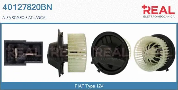 Pulseur d'air habitacle REAL 40127820BN