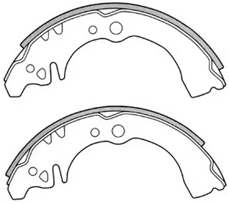 Jeu de mâchoires de frein FIT FT6011