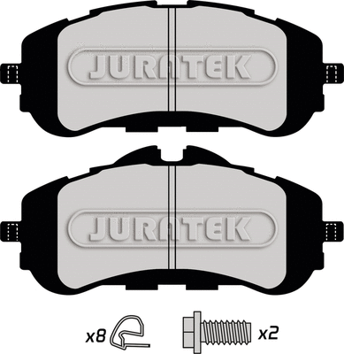 Kit de plaquettes de frein, frein à disque JURATEK JCP8097