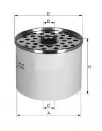 Filtre à carburant UNIFLUX FILTERS XN497