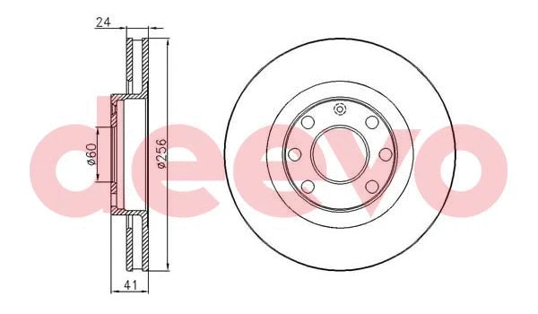 Disque de frein DEEVO BD10340