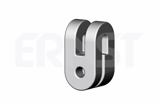 Suspension, échappement ERNST 494366