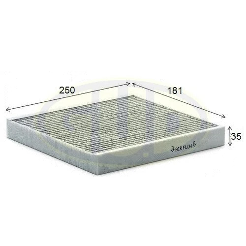 Filtre, air de l'habitacle G.U.D. GCF25012C