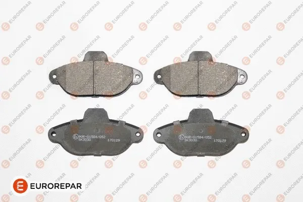 Kit de plaquettes de frein, frein à disque EUROREPAR 1681164980