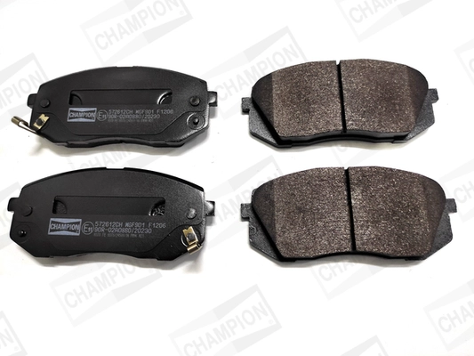 Kit de plaquettes de frein, frein à disque CHAMPION 572612CH