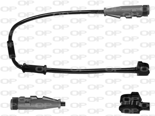 Contact d'avertissement, usure des plaquettes de frein OPEN PARTS AK3119.00