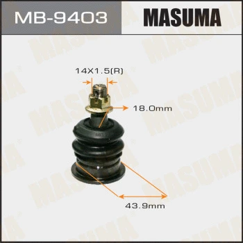 Rotule de suspension MASUMA MB-9403
