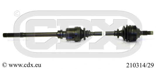 Arbre de transmission CDX 210314/29