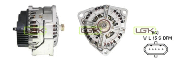 Alternateur LGK 441886