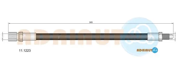 Flexible de frein ADRIAUTO 11.1223