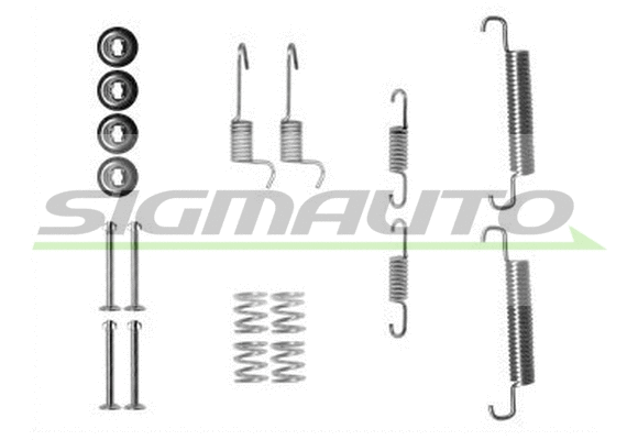 Kit d'accessoires, mâchoire de frein SIGMAUTO SK0894
