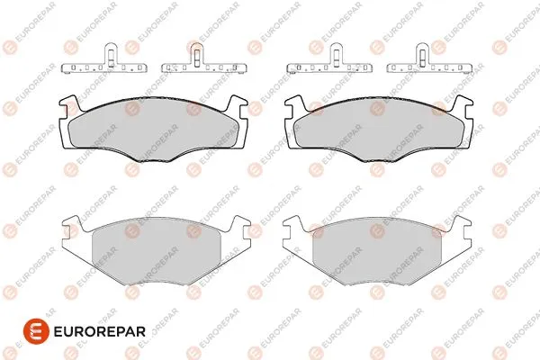 Kit de plaquettes de frein, frein à disque EUROREPAR 1682320280