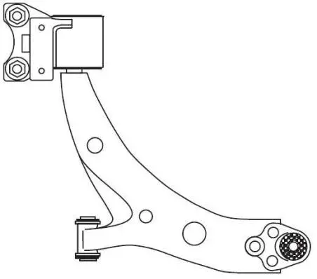 Bras de liaison, suspension de roue FRAP F4628