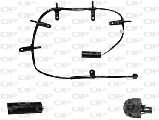 Contact d'avertissement, usure des plaquettes de frein OPEN PARTS AK3095.00