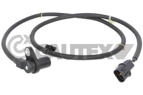 Capteur, vitesse de roue CAUTEX 755306
