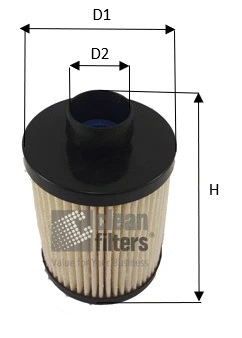 Filtre à carburant CLEAN FILTERS MG1677