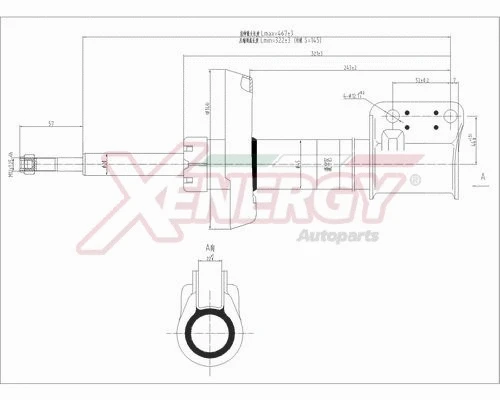 Amortisseur AP XENERGY X831333