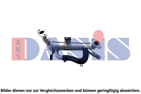 Radiateur, réaspiration des gaz d'échappement AKS DASIS 565020N