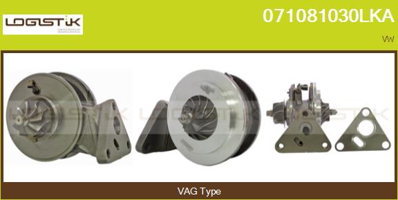 Groupe carter, turbocompresseur LGK 071081030LKA