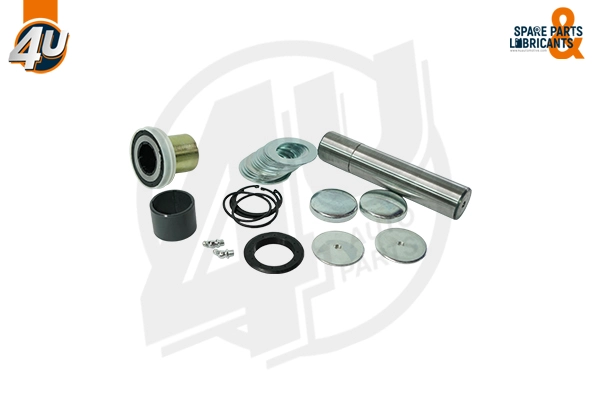 Kit d'assemblage, pivot de fusée d'essieu 4U Autoparts 26168MN