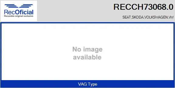 Groupe carter, turbocompresseur RECOFICIAL RECCH73068.0